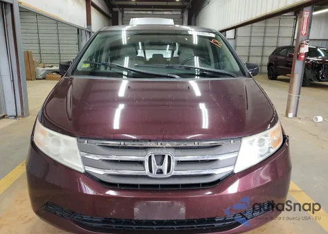 2013 Honda Odyssey Exl z USA, uszkodzony, nr VIN 5FNRL5H68DB067103